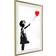 Artgeist Banksy Girl with Balloon Plakat 20x30cm