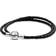 Pandora Moments Double Bracelet - Black/Silver