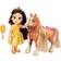 JAKKS Pacific Disney Princess Belle Doll & Phillipe Petite