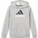 Adidas Junior Essential Big Logo 2 Colored Hoodie - Medium Grey Heather/White