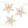 ferm LIVING Amanda Paper Star Juletræspynt 6cm 3stk