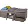 Kidsaw Multi Drawer Single 3ft Cabin Bed