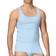 Calida Twisted Cotton Tank Top - Ice Blue
