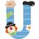 Sevi Wooden Letter U Clown 81757