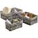 VonHaus 32x43x16cm Basket 43cm 3pcs