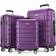 Showkoo Expandable Luggage - 3 delar