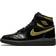 NIKE Air Jordan 1 Retro High OG GS - Black/Black/Metallic Gold