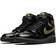 NIKE Air Jordan 1 Retro High OG GS - Black/Black/Metallic Gold