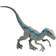 Mattel Jurassic World Velociraptor Blue 12"