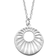 Spirit Icons Peacock Necklace - Silver
