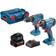 Bosch GSB18V21+GDX18V180 (2x4.0Ah)