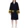 Versace I Heart Baroque Bath Robe - Black