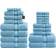 100% Cotton Bath Towel Silver, Beige, Grey, Blue, White (137.2x71.1cm)