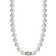 Ti Sento Necklace - Silver/Transparent /Pearl