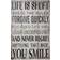 Premier Housewares "Life Is Short Break the Rules..." Wall Decor 25x38cm