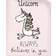 Carbotex Junior Unicorn Bed Set 39.4x55.1"