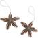 Cooee Design Paper Stars Christmas Tree Ornament 2pcs