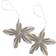 Cooee Design Paper Stars Adorno de Árbol de Navidad 2pcs