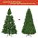 Costway Pre-Lit LED Premium Hinged Artificial Christmas Tree 96"