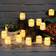 SHYMERY Flameless Votive LED Candle 2.5cm 24pcs