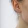 Christina My Stars Earring - Silver/Transparent