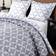 Downluxe Lightweight Reversible Bedspread Grey, Black (233.7x223.5cm)