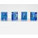Kosta Boda Block Azur Stars Prydnadsfigur 15cm
