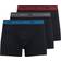 Jack & Jones 3-Pack Plain Trunks - Black/Asphalt