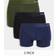 Jack & Jones 3-pack Bamboo Viscose Trunks - Green/Forest Night