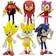 Party Decorations Toys Action Figures 6pcs