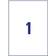 AVERY Zweckform Antimicrobial Labels A4 Removable 210x297mm 10pcs