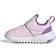 adidas Infant Suru365 Slip-on - Clear Pink/Cloud White/Violet Fusion