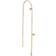 Stine A Dangling Petit Coin Earring - Gold/Peridot