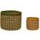 Hübsch Pine Basket 29cm 2pcs