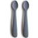 Mushie Silicone Feeding Spoons 2-pack