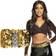 Vegaoo Women's Sequined Belt Gold