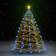 vidaXL Power Grid Christmas Tree Light 180