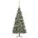 vidaXL LEDs&Ball Set Pine Cones Weihnachtsbaum 210cm