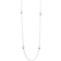 Efva Attling Love Bead Long Necklace - Silver/Topaz