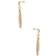 Shashi Solar Earrings - Gold/Transparent