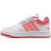 Adidas Kid's Hoops - Cloud White/Acid Red/Rose Tone