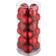 tectake Baubles Décoration de Sapin de Noël 4cm 24pcs