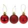 tectake Baubles Adorno de Árbol de Navidad 4cm 24pcs