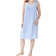 Jessica London Sleeveless Button Front Night Gown - Peony Petal Stripe