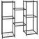 vidaXL Flower Stand Without Wheel 80cm Planteopsats