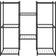 vidaXL Flower Stand Without Wheel 80cm Planteopsats
