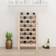 vidaXL Solid Pine Wine Rack 61.5x107.5cm