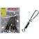 Owner Sinker Hook Crane Swivel 8Pcs