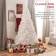 Best Choice Products 6 ft. White Unlit Pine Artificial Christmas Tree 72"