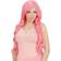 Widmann Long Curly Deluxe Wig Pink